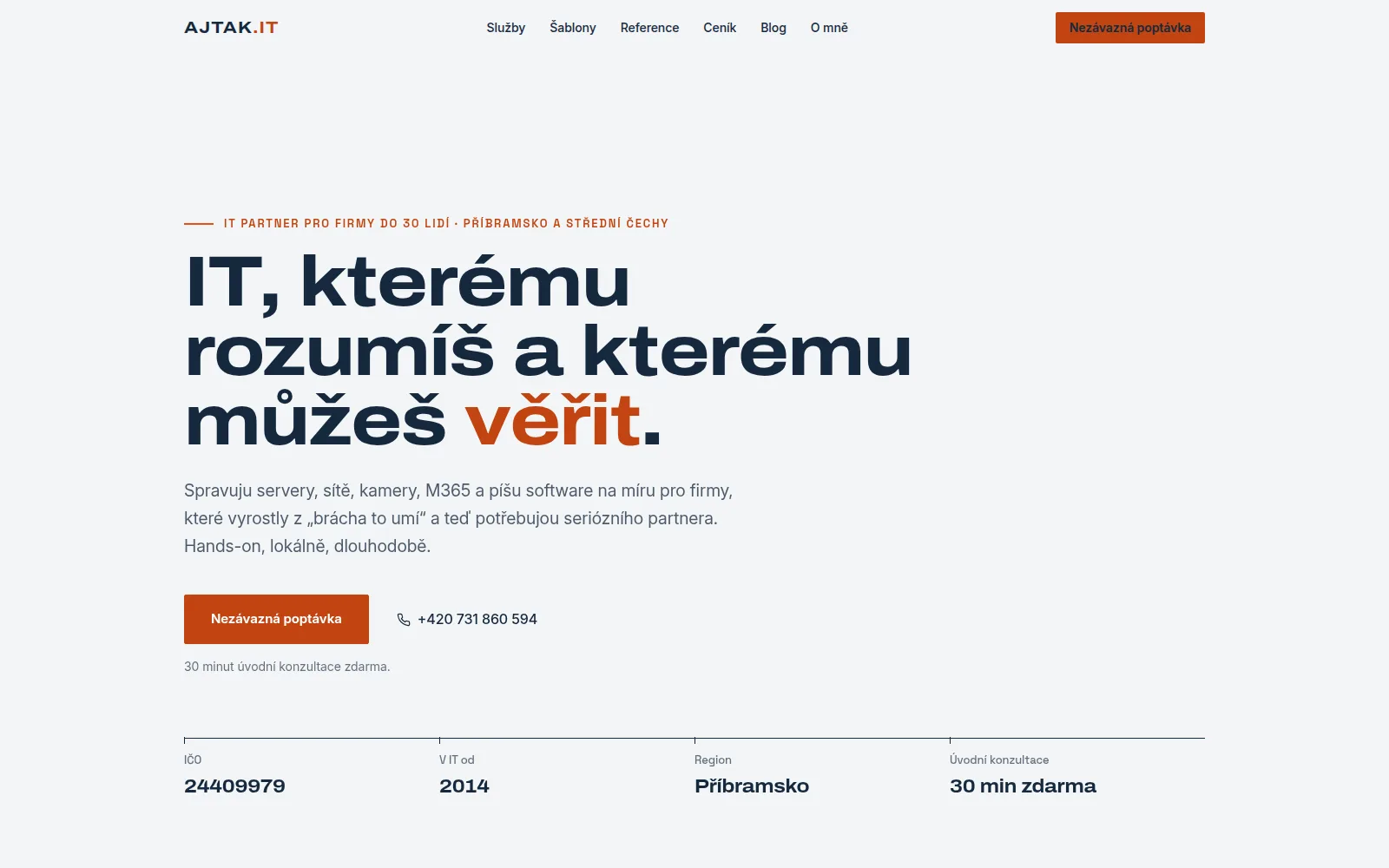 ajtak.it — Technický výkres