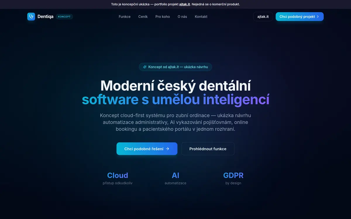 Dentiqa — screenshot